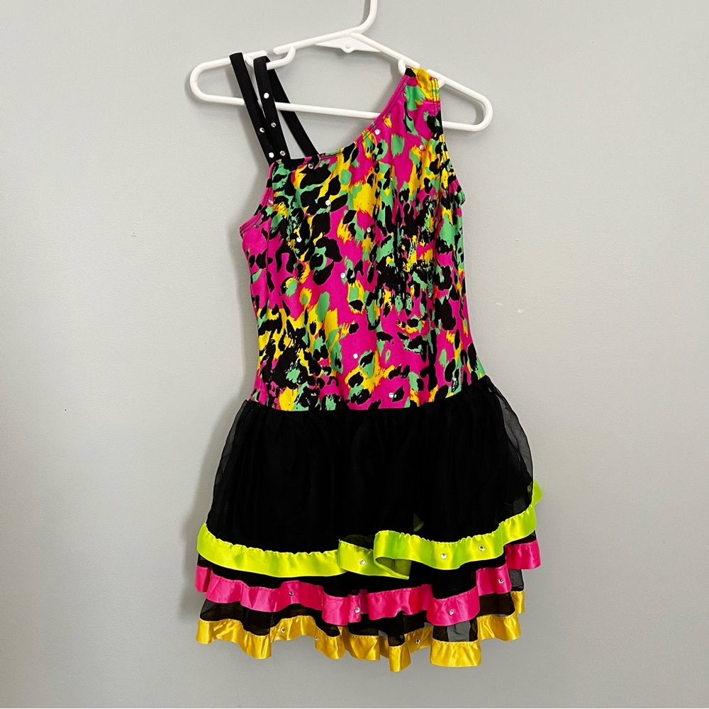 Art Stone Child MEDIUM Dance Costume Jazz Tap Solo Dress-Up Halloween Bright
